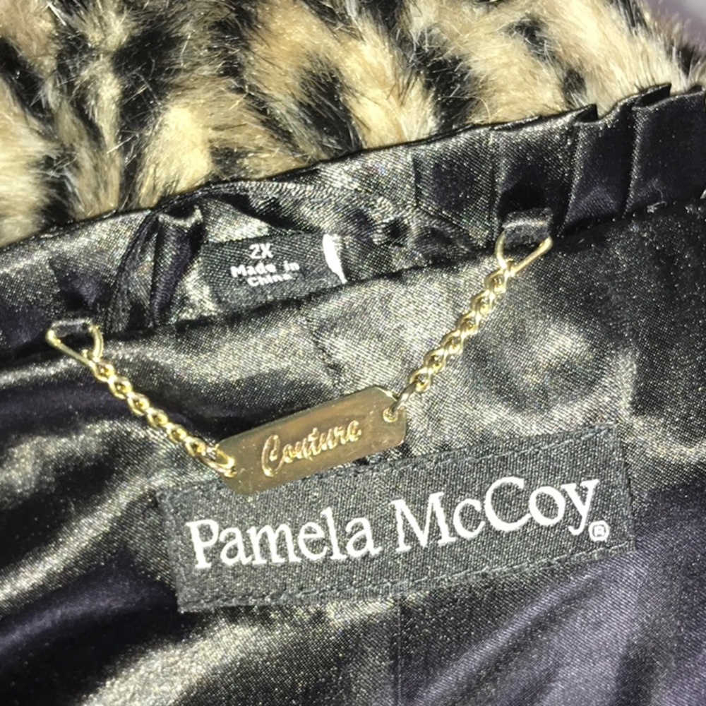 Pamela McCoy faux leopard NWOT🐾 - Picture 7 of 8